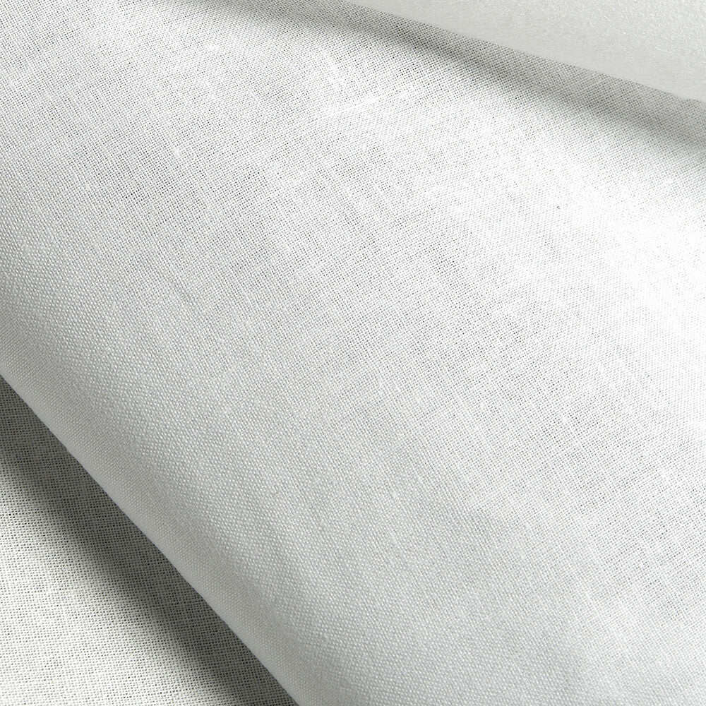 Light Weight White Fusible Interfacing Iron on Buckram Sewing Material 44''  wide