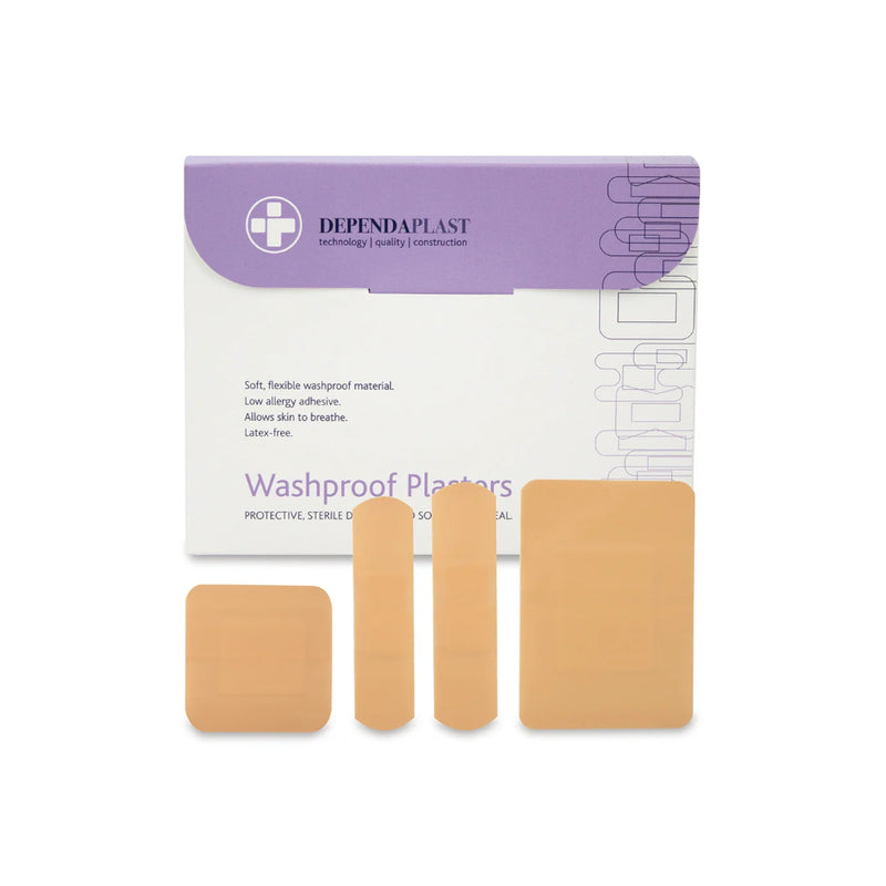 Dependaplast Waterproof Plasters - Assorted x 100